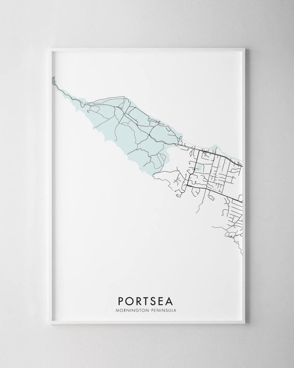 Portsea Map Print