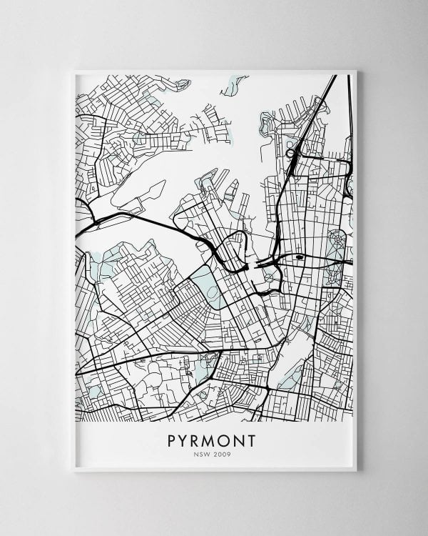 Sydney – Pyrmont Map Print