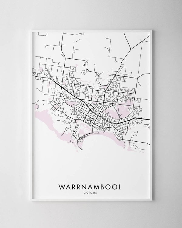 Warrnambool VIC Map Print