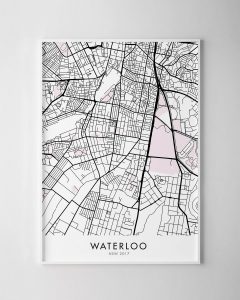 Sydney – Waterloo Map Print - Chelsea Chelsea