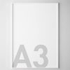 A3 White Poster Frame
