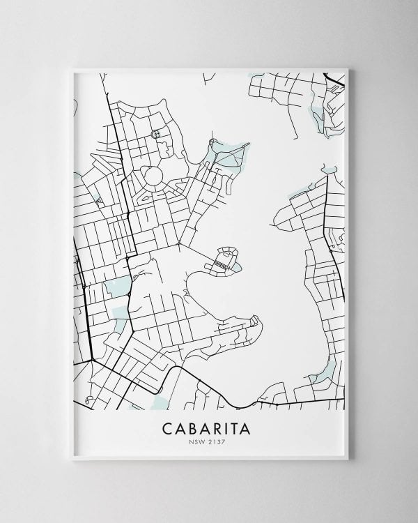 Sydney – Cabarita Map Print