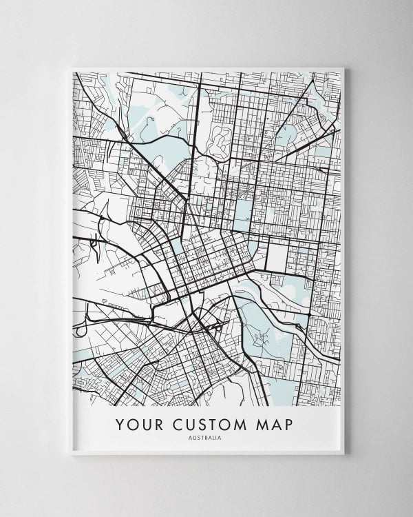 Custom Map Print