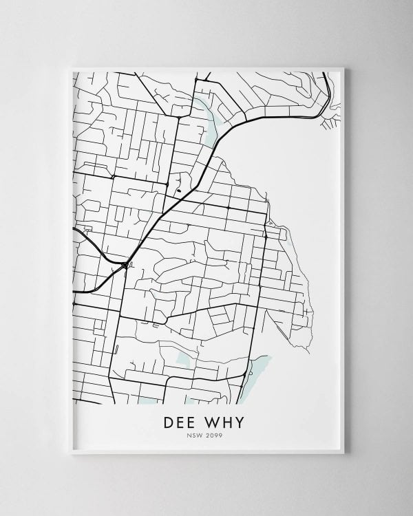 Sydney – Dee Why Map Print