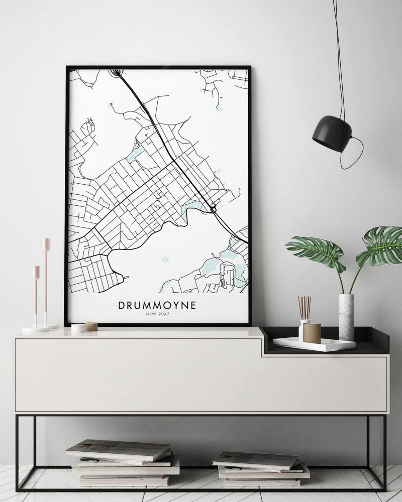 Sydney – Drummoyne Map Print - Chelsea Chelsea