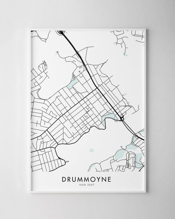 Sydney – Drummoyne Map Print