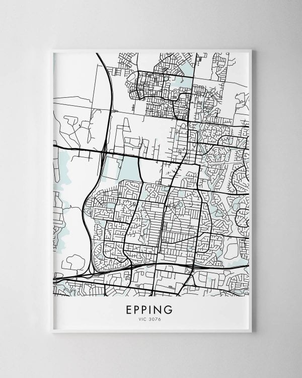 Melbourne – Epping Map Print