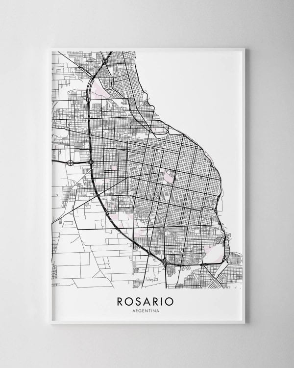 Rosario Map Print