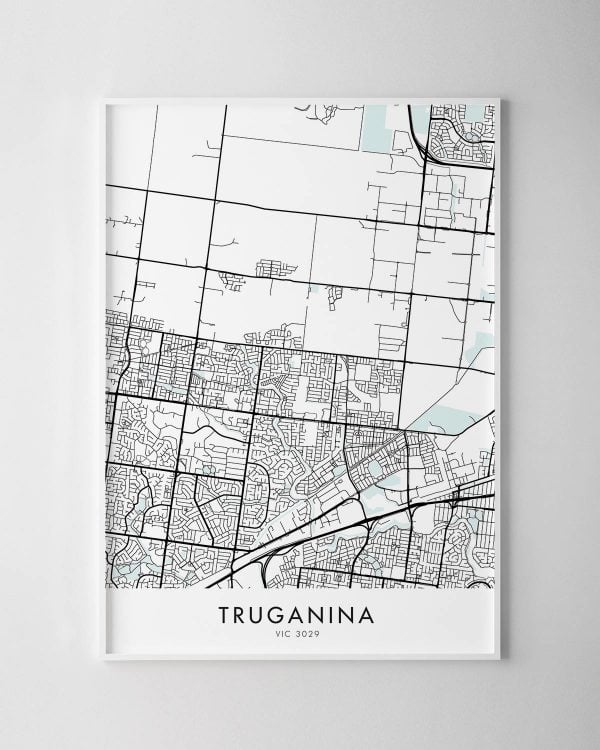 Melbourne – Truganina Map Print
