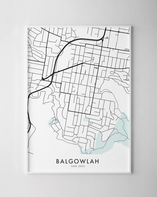 Sydney – Balgowlah Map Print