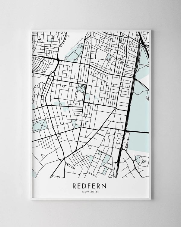 Sydney – Redfern Map Print