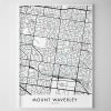 Melbourne – Mount Waverley Map Print