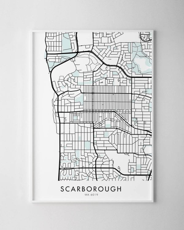 Perth – Scarborough Map Print