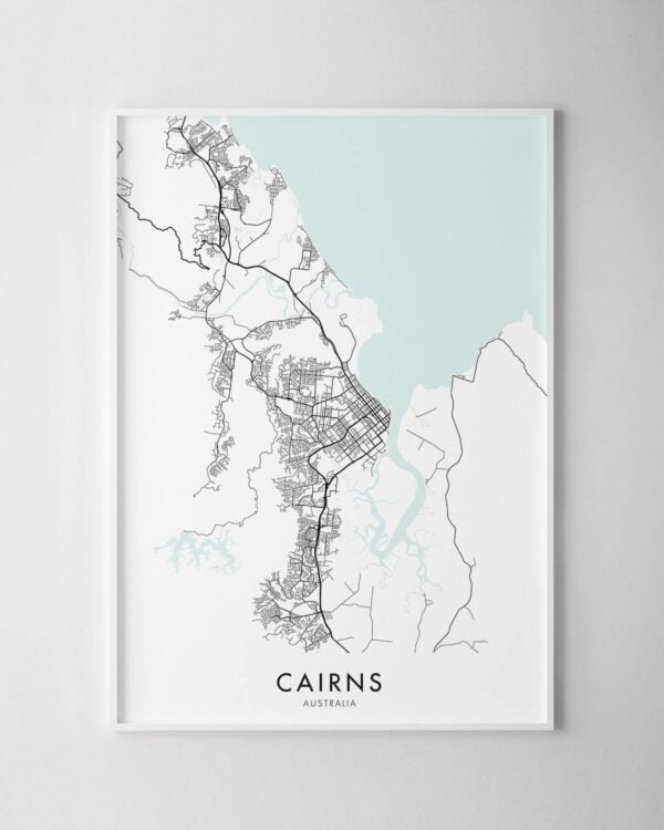 Cairns Map Print