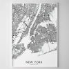 New York Map Print