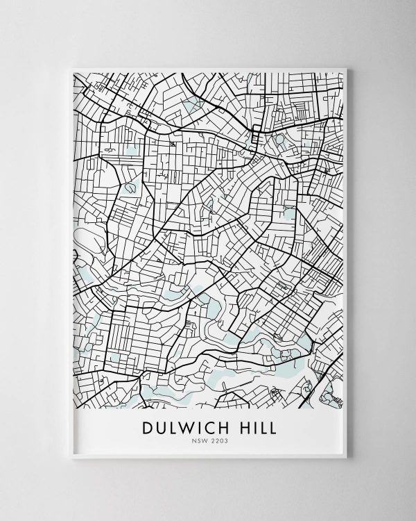 Sydney – Dulwich Hill Map Print