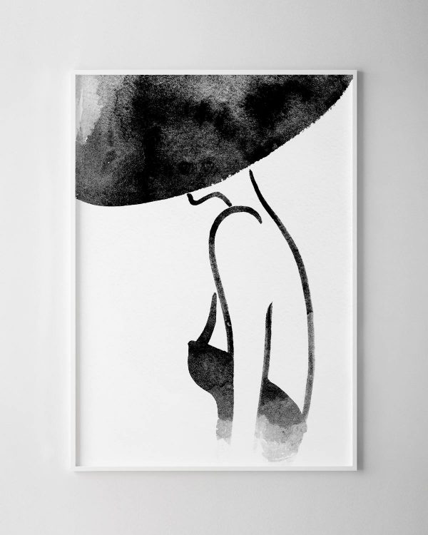Hat Print – Black
