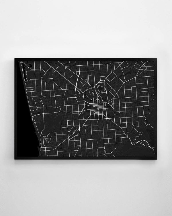 Adelaide Map Print