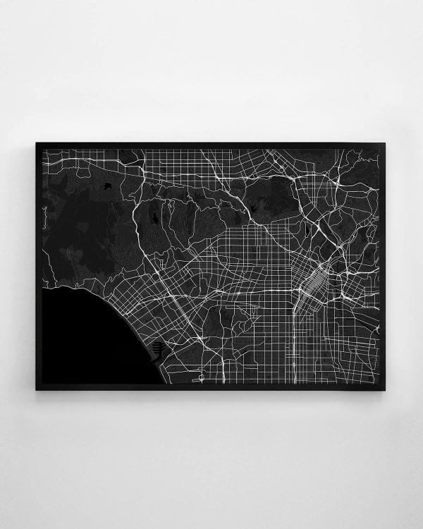 Los Angeles Map Print
