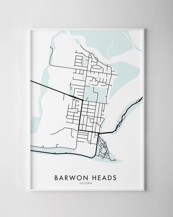 Barwon Heads VIC Map Print