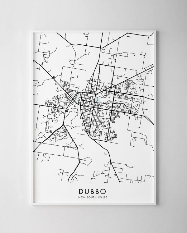 Dubbo Map Print