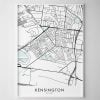 Melbourne – Kensington Map Print