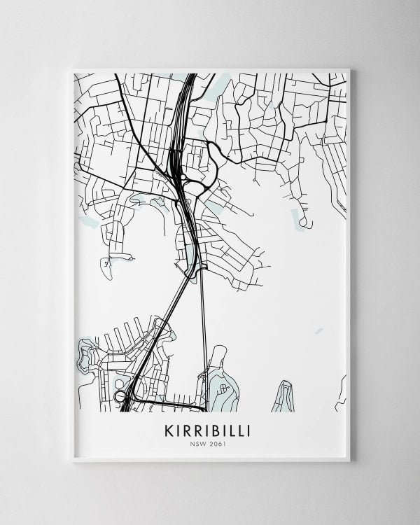 Sydney – Kirribilli Map Print