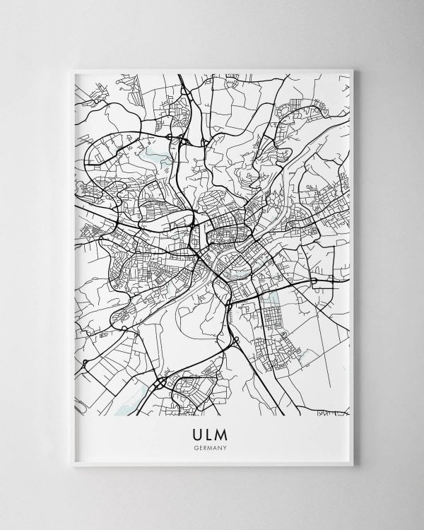 Ulm Map Print
