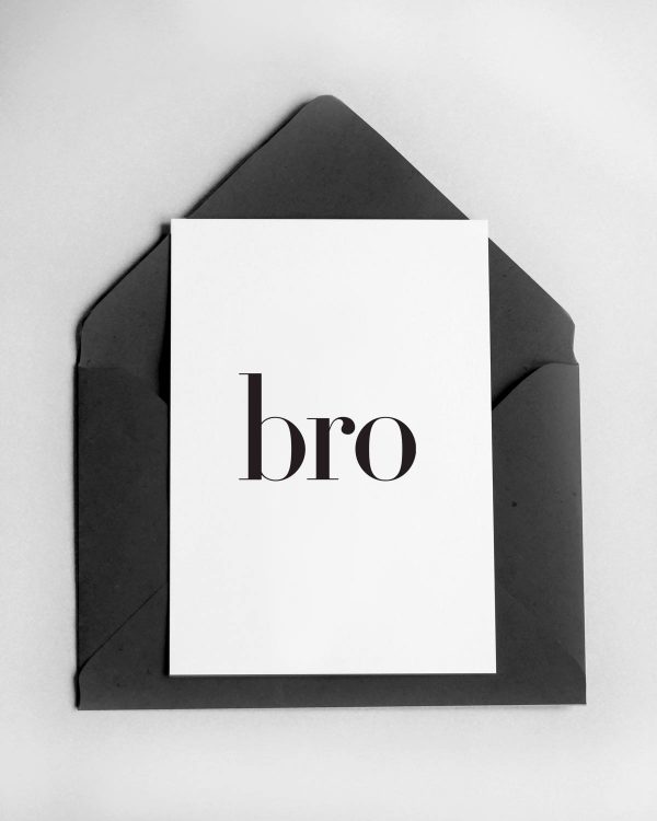 Bro Card