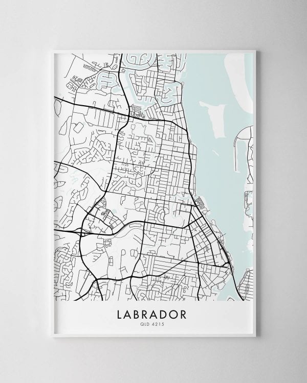 Gold Coast – Labrador Map Print