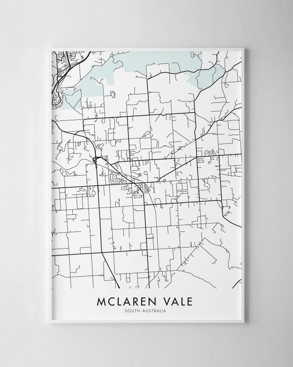 McLaren Vale Map Print