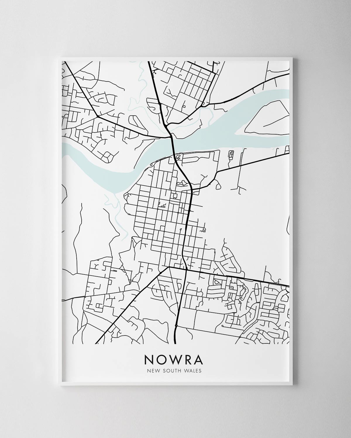 Nowra NSW Map Print Chelsea Chelsea   1200x1500 Nowra 