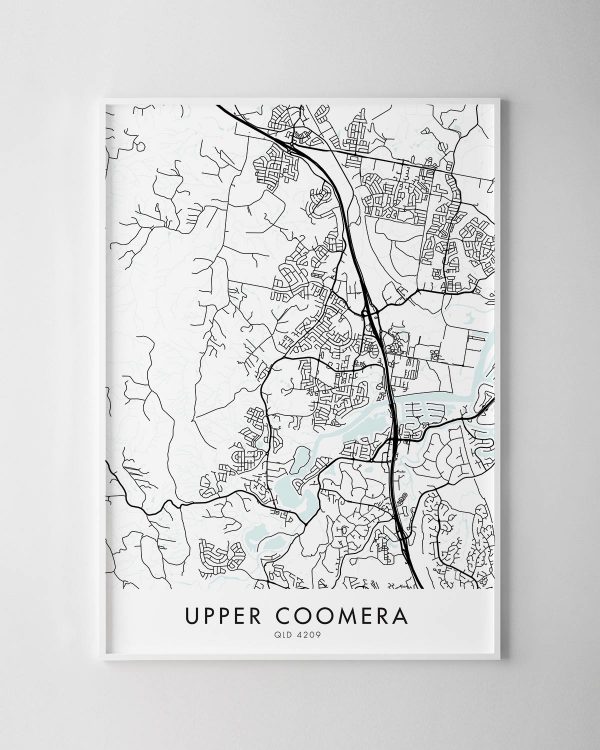 Gold Coast – Upper Coomera Map Print