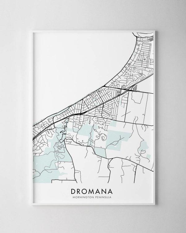 Dromana Map Print