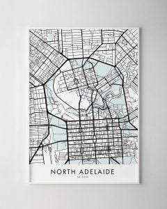 Adelaide – North Adelaide Map Print - Chelsea Chelsea