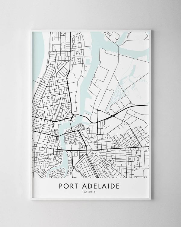 Adelaide – Port Adelaide Map Print