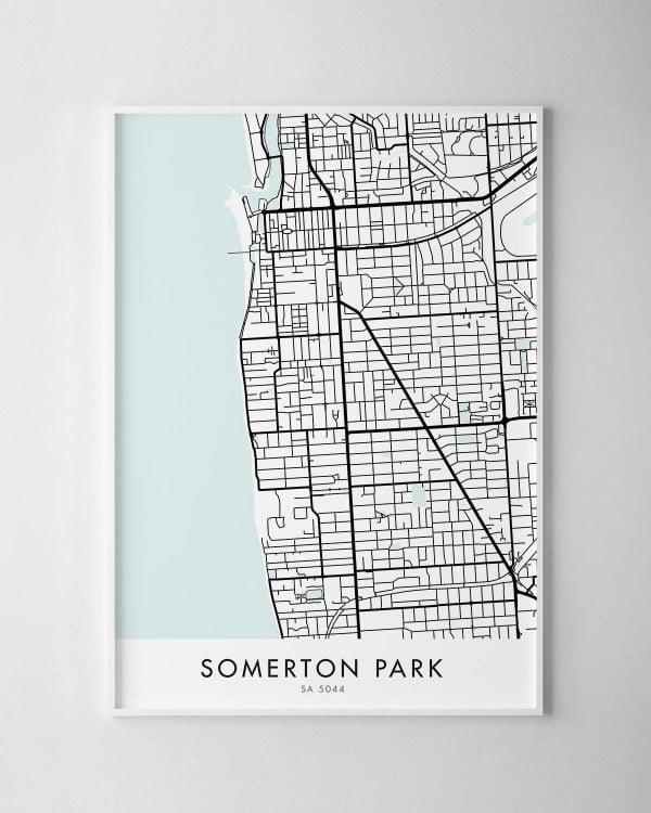 Adelaide – Somerton Park Map Print