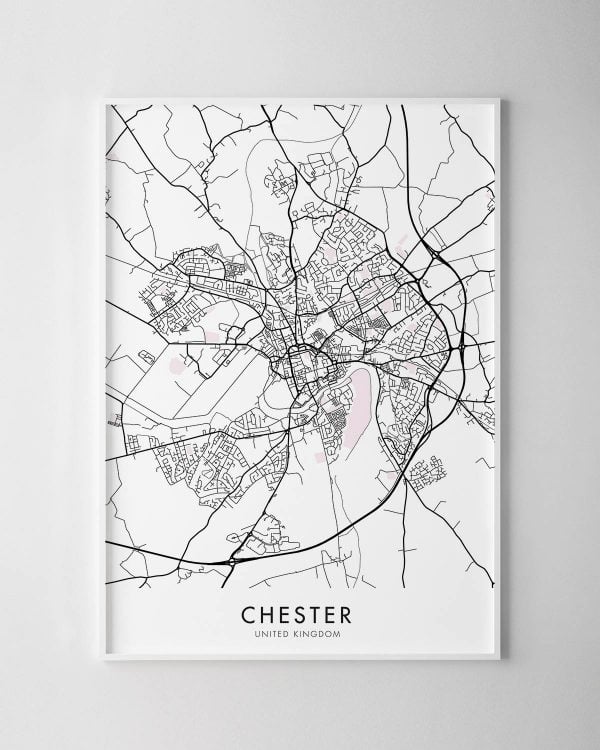 Chester Map Print