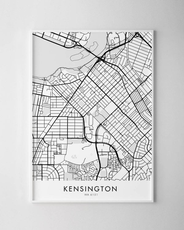 Perth – Kensington Map Print