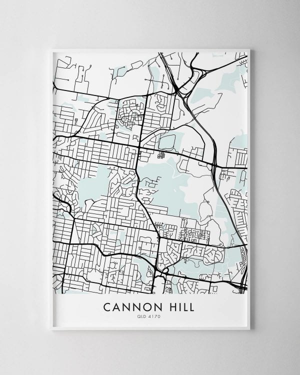 Brisbane – Cannon Hill Map Print