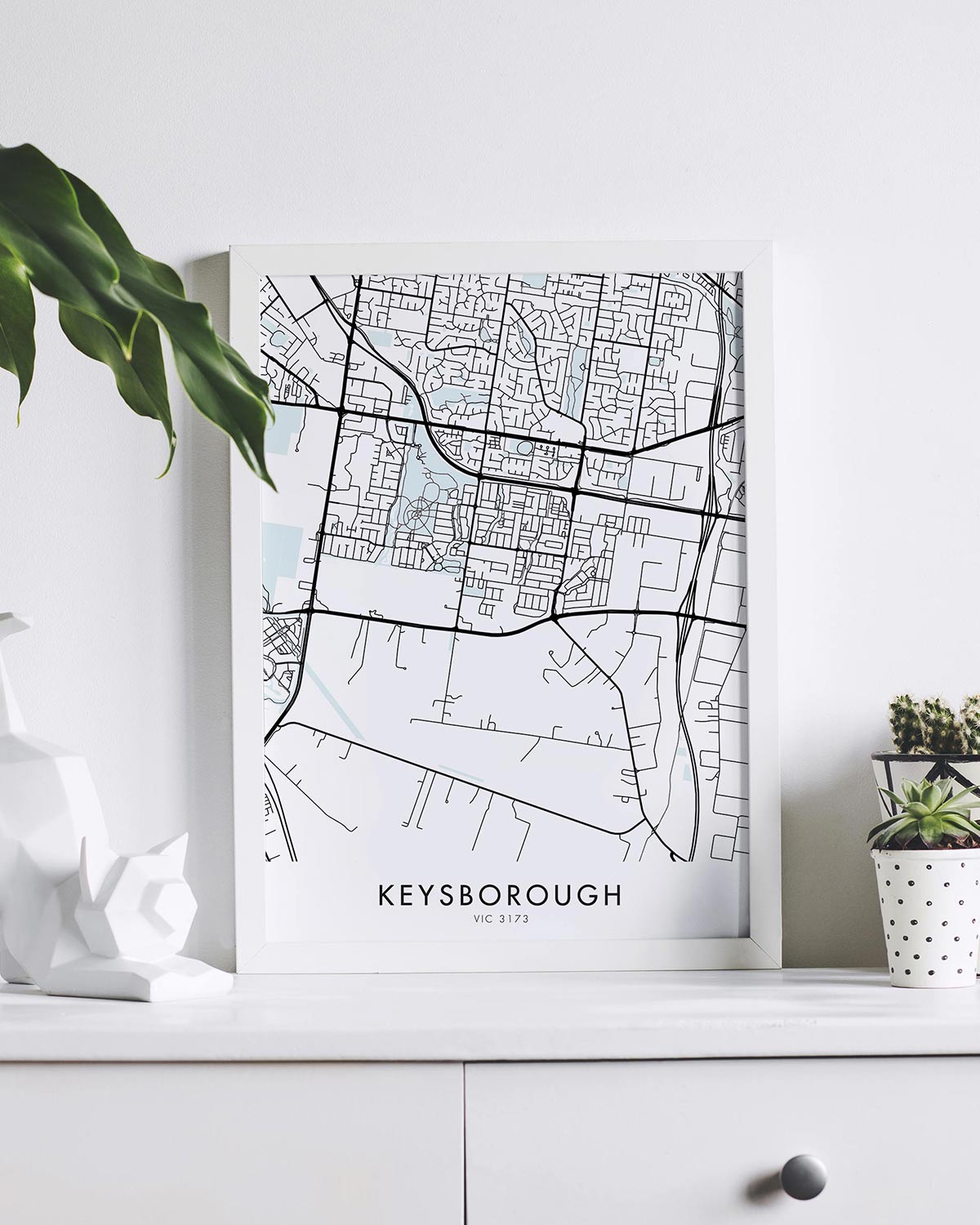 Melbourne – Keysborough Map Print - Chelsea Chelsea