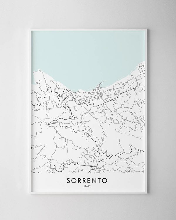 Sorrento Map Print