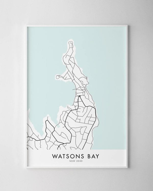 Sydney – Watsons Bay Map Print