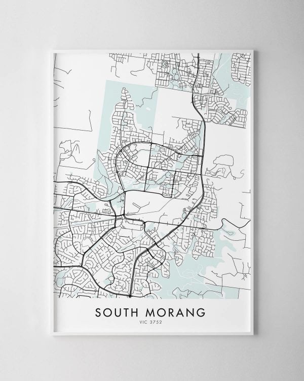 Melbourne – South Morang Map Print