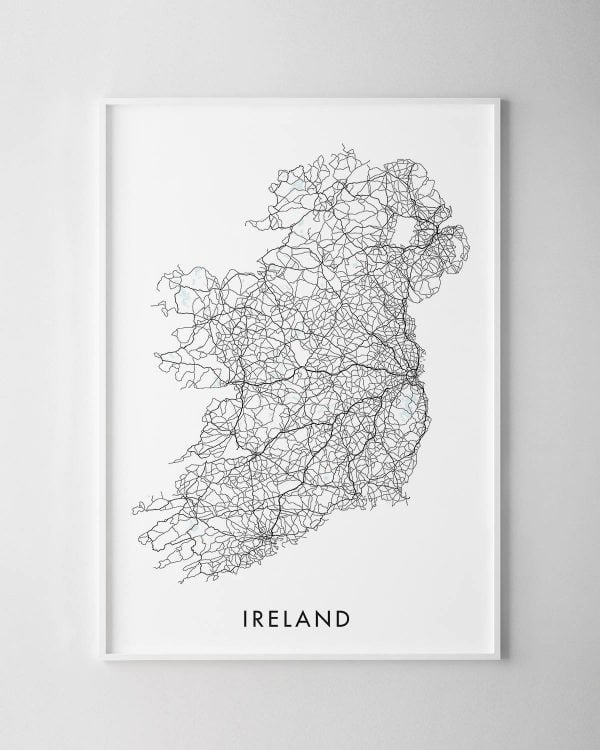 Ireland Map Print