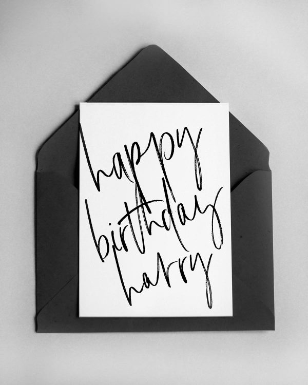 Personalised Birthday Card
