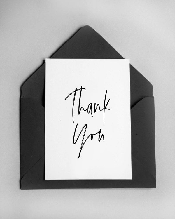 Thank You Card