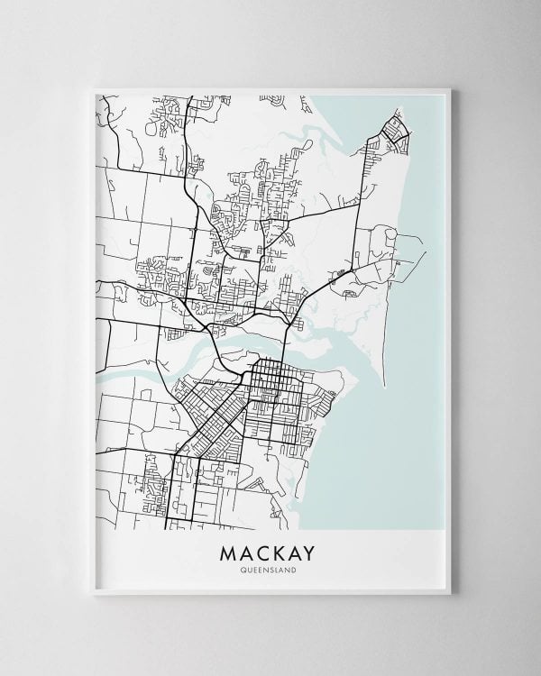 Mackay Map Print