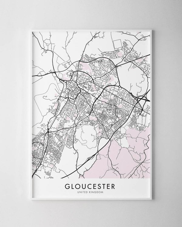 Gloucester Map Print