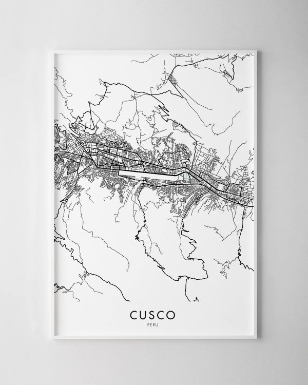 Cusco Map Print